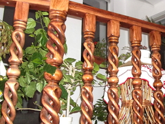 Spiral Baluster with Middle Globe SBMG